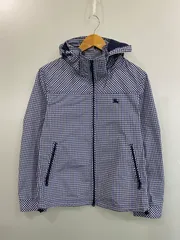 【中古品】 BURBERRY BLACK LABEL バーバリーブラックレーベル  GINGHAM CHECK ZIP JACKET D1F10-710-26 ギンガムチェック ジップジャケット ナイロンジャケット 【141-260608-kt-01-min】のサムネイル