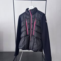 新品同様】モンクレール ハイブリッドダウンニット 24AW ブラックM 
