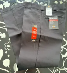 【新品・タグ付】Dickies 874 ワークパンツ W33×L34 ブラック【訳あり】のサムネイル