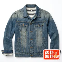 Roushatte デニムジャケット Lサイズ ブルー ヴィンテージ加工 Lee風