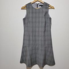 FOXEY フォクシー ノースリーブ ワンピース グレー Mサイズ - メルカリ