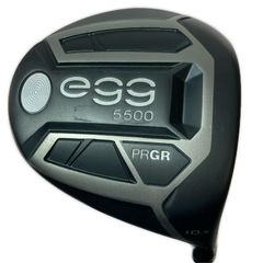 PRGR egg 5500 ドライバー 10.5度 ヘッドカバー付き PRGR egg 5500 ドライバー 10.5度 ヘッドカバー付 - メルカリ