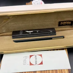 AURORA ボールペン Thesi T91 ブラック デットストック 猫のペン屋のサムネイル