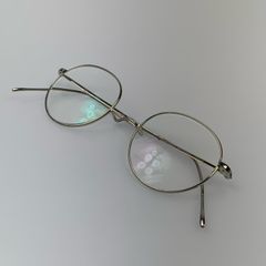 美品】金子眼鏡 カネコガンキョウ VINTAGE 丸眼鏡 KV-32 BRL - メルカリ