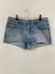 tommy girl トミーガール デニムパンツ L ブルー ショート・ひざ上丈 無地 刺繍 スタンダード ストレート ローライズ ヴィンテージ レディースのサムネイル