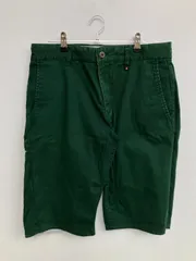 Confirm コンファーム チノパンツ L グリーン ハーフ・ひざ丈 コットン 無地 スタンダード ストレート レギュラー メンズのサムネイル