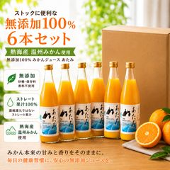 山北みかんジュース 10本セット 100%ストレート果汁 温州みかん 愛媛