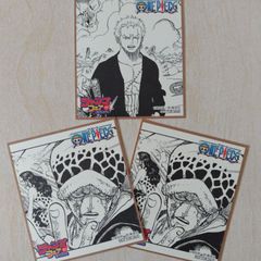 ONE PIECE トラファルガー・ロー ミニ色紙 ジャンプフェア17 - メルカリ