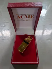 【新品・未使用】ACME Thunderer No.63 ゴールドメッキ ホイッスル 在庫追加しました！ 英国製 箱付 証明書付