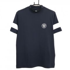 BRIEFING GOLF カレッジハイネック リラックスフィット ブラック M