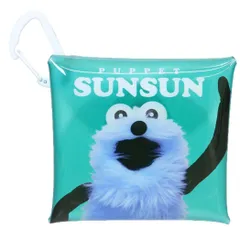 【メール便】パペットスンスン ミニポーチ マルチクリアケース SSサイズ B PUPPET SUNSUN バンダイ 小物入れ キャラクター グッズ 