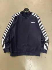アディダス ロゴ 3本線 スウェット XL