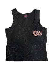 9090 ヒョウ柄ロゴ Tシャツ ブラック Lサイズ 半袖 - メルカリ