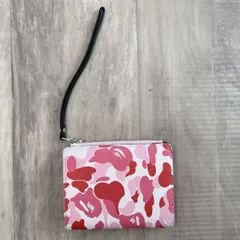ABC CAMO PINK WALLET a bathing ape BAPE エイプ ベイプ アベイシングエイプ 財布 ウォレット 迷彩 ABCカモ ピンク y7のサムネイル