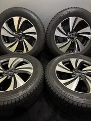 ★225/60R17 BRIDGESTONE/DM-V3 20年製 スバル XV 純正 17インチ 7J +55 100 5H スタッドレス 4本 (南8-M490)のサムネイル
