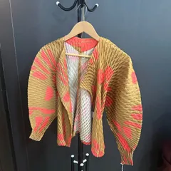 イッセイミヤケ ISSEY MIYAKE  プリーツ デザイン ジャケット ブラウス  IM23FO176 （47）2/IM23FO176 （17）2码のサムネイル