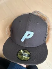 パレス NEW ERA ドッグイヤー ブラウン 59 6cmのサムネイル