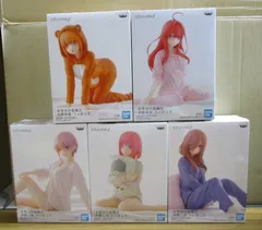 バンプレスト 五等分の花嫁SS フィギュア パジャマVer 5点 未開封品のサムネイル