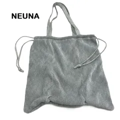 【NEUNA/ヌナ】マルチウェイラメ トートバッグ トートバッグ 巾着バッグ  シルバー（中古・美品）のサムネイル