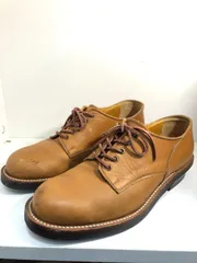 076080 CALEE PLAIN TOE OXFORD BOOTS 9 27cm レザー シューズ ブーツ プレーントゥ オックスフォード キャリーのサムネイル