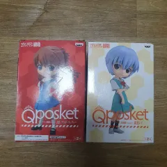 未開封 Q posket（キューポスケット） エヴァンゲリオン アスカとレイ