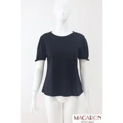FOXEY　袖リボンTトップス　40928　黒/ブラック　Tシャツ　フォクシーのサムネイル