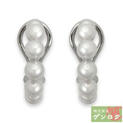 MIKIMOTO ミキモト Vcode シルバー ピアス 北川景子さん着用 - メルカリ