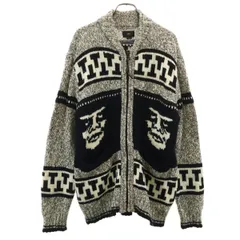OBEY オベイ ニットジャケット M アイボリー メンズ 古着のサムネイル