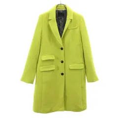 Banana Republic バナナリパブリック チェスターコート XS ライムイエロー レディース 古着のサムネイル