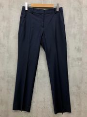 iCB クロップドパンツ センタープレス ブラック - メルカリ