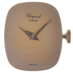 希少！Chopard GENEVE 腕時計文字盤.ネジ、中身ゴールド美品送料込 