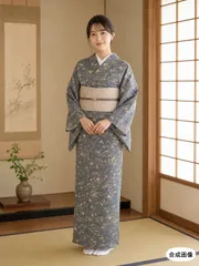きもの蔵 ◆ 小紋 御所解文様 袷きもの［未着用］のサムネイル