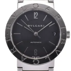 値下 ブルガリ BVLGARI BB33SSD AUTO ブルガリブルガリ デイト 自動巻き メンズ 良品 R#143816
