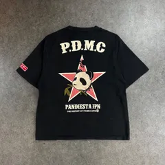 PANDIESTA JAPAN パンディエスタ 半袖 Tシャツ パンダスター ロゴ刺繍 ブラック 黒 メンズ 3L 大きいサイズのサムネイル
