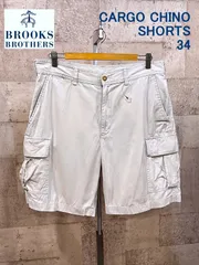 90'S ブルックスブラザーズ ワイド カーゴ チノショーツ 34 BROOKS BROTHERS ハーフパンツ カーゴショーツのサムネイル