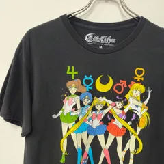 USA古着 セーラームーン Tシャツ 黒 Mサイズ