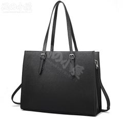 レディース トートバッグ 2way ショルダー ブラック ビジネス 研修 