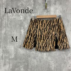 LaVonde 라반드 큐롯 스커트 M 얼룩말 무늬 동물 무늬 반바지 미니 길이 여성 보텀스 예쁜 캐주얼 세련된 어른 귀여운 개성적 스타일 업 착회해 가을 겨울 봄 인기 미각 고급감
