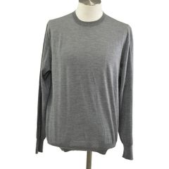 ミラショーン mila sch?n デザイン ニット 長袖 パープル ウール 100