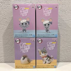 귀멸의 칼날 Fluffy Puffy 피규어 세트 [신품 미사용]