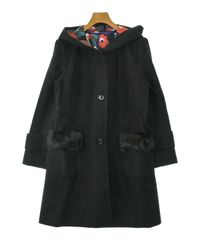 SONIA RYKIEL ロングコート ベロア ダブルボタン ポケット付き SONIA RYKIEL ロングコート ベロア ダブルボタン ポケット付き - メルカリ