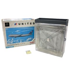 186000 ユナイテッド航空ボーイング 747-400ダイキャストモデル 1/500