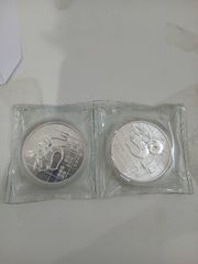 未開封 2020年 2枚分 カナダ メイプルリーフ 銀貨  銀 インゴット 未開封 2枚分 2020年 カナダ メイプルリーフ 銀貨 コイン 銀