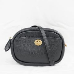 希少 COACH 9826 ショルダーバッグ ポシェット ポーチ ネイビー - メルカリ