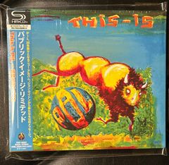 [고음질! 미개봉 SHM-CD] 퍼블릭·이미지·리미티드 [This is PiL ~ 전설을 뿌려] Public Image Ltd 존·라이돈 오디오 파일