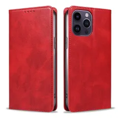 iphone 14 pro max ケース 手帳型 iphone 14plus iphone 14pro 13pro 12pro 11pro iphone 13mini ケース カバー おしゃれ カード 収納 iphone 11promax ケース レッド