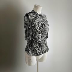 MSGM 】ハート柄 レース ハイネック 長袖ブラウス新品タグ付 - メルカリ