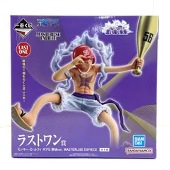 【中古】【未開封】ラストワン賞 モンキー・D・ルフィ ギア5野球Ver. MASTERLISE EXPIECE 一番くじ ワンピース 思い描く未来[95]