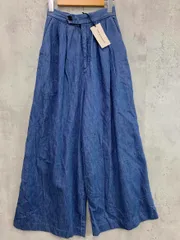 美品 THE SHINZONE ザシンゾーン 16SMSPA52 バギー ワイド デニムパンツ size34/青 ■■◎レディースのサムネイル