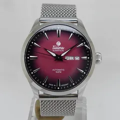 中古美品チュチマ【TUTIMA】 6105-26 フリーガー スカイ オートマティック レッドのサムネイル